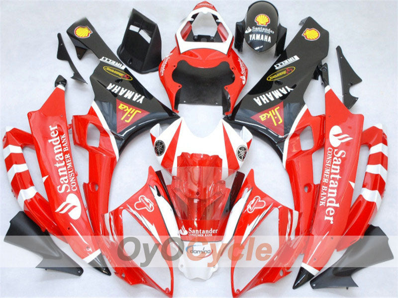 Kit de carenado de inyección para YZF-R6 06-07 - Rojo, Negro - Santander #OYO87900952 Imagen principal del producto
