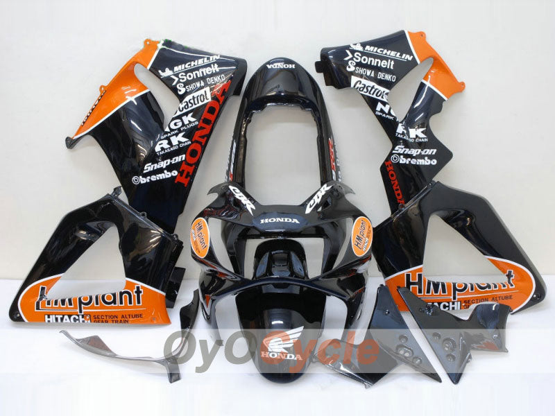 Kit de carenado de inyección para CBR900RR 929 00-01 - Naranja, Negro - HM Plant #OYO87902703 Imagen principal del producto