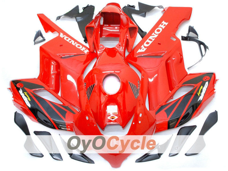 Kit de carenado por inyección para CBR1000RR 04-05 - Rojo, Negro - Estilo de fábrica #OYO87900514
