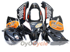 Kit de carenado por inyección para CBR600RR 05-06 - Naranja, Negro - Castrol, HM Plant #OYO87900252