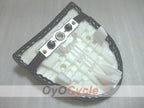 Funda de cuero para el asiento trasero del pasajero Kawasaki 05-06 NINJA ZX-6R #OYO87903974