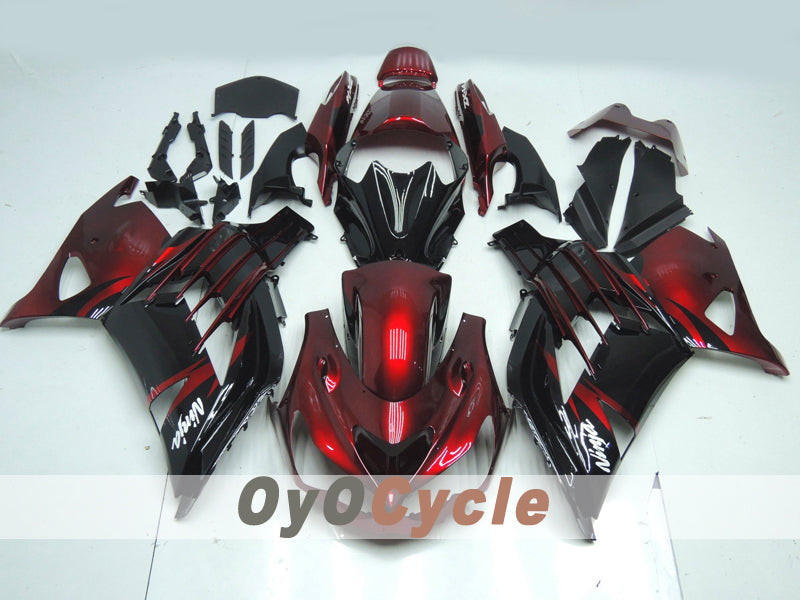 Carenado inyectado para NINJA ZX-14R 12-25 - Rojo, Negro - Otros #OYO87914622 Imagen principal del producto