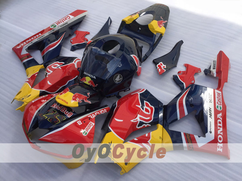 Carenado inyectado para CBR600RR 13-20 - Rojo, Azul - Red Bull #OYO87914578 Imagen principal del producto