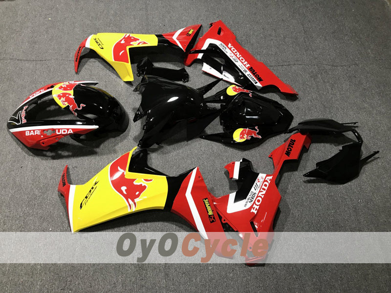 Kit de carenado de inyección para CBR1000RR 17-19 - Rojo - Red Bull #OYO87914587