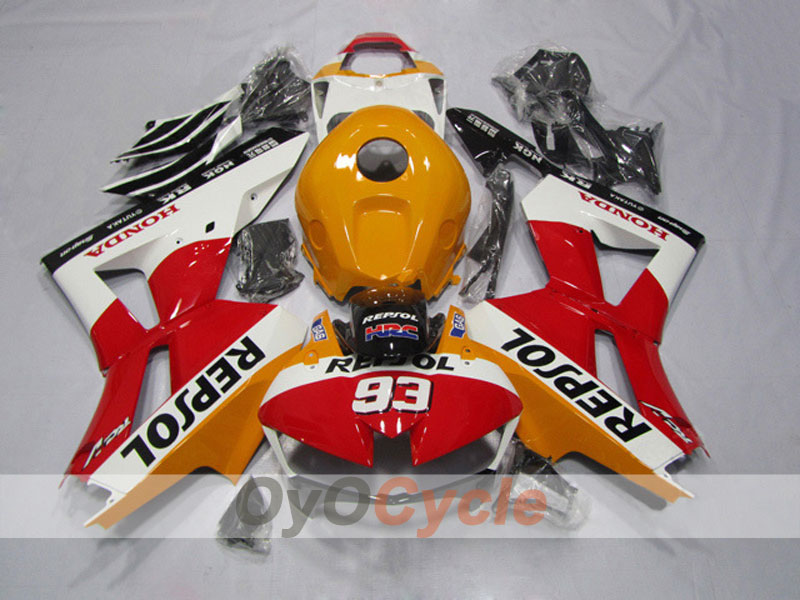 Kit de carenado por inyección para CBR600RR 13-20 - Rojo, Blanco - Repsol #OYO87903124 Imagen principal del producto
