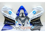 Kit de carenado por inyección para VFR800 02-13 - Azul, Blanco - Konica Minolta #OYO87902821