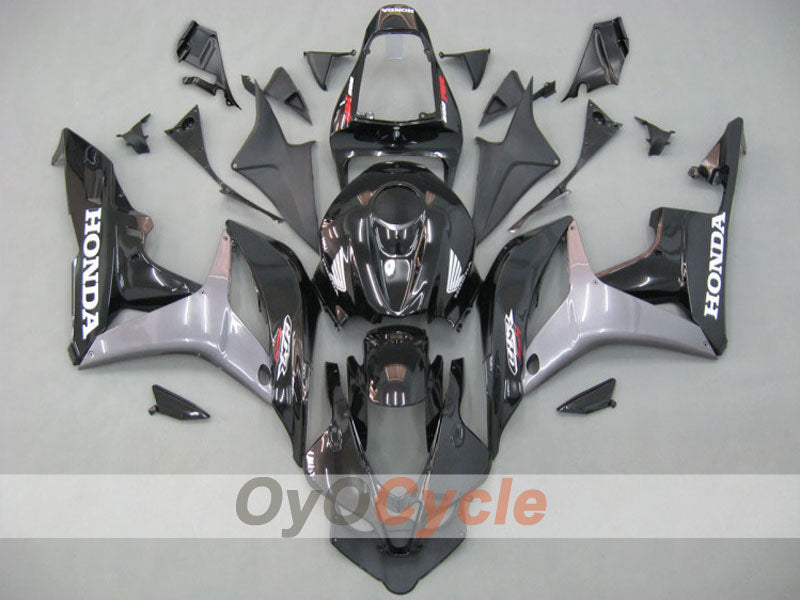 Kit de carenado de inyección para CBR600RR 07-08 - Negro, Gris - Estilo de fábrica #OYO87900420 Imagen principal del producto