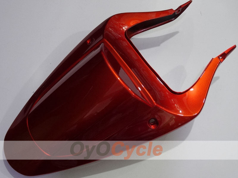 Kit de carenado por inyección para 01-03 GSX R600 - Naranja, Negro - Estilo de fábrica #OYO87901101