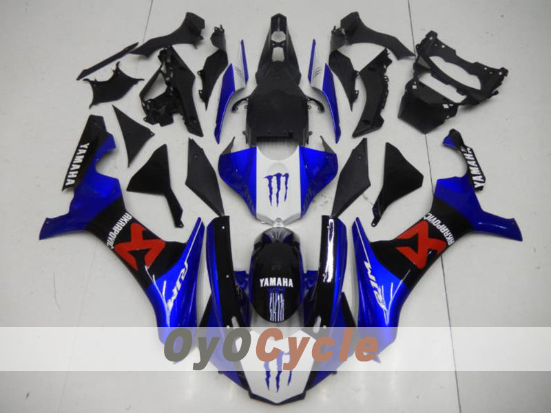 Kit de carenado por inyección para YZF-R1 15-19 - Azul, Blanco, Negro - Monster #OYO87914649 Imagen principal del producto