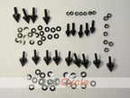 Tornillos de carenado para Kawasaki Ninja ZX10R 04-05 - Negro #OYO87903356