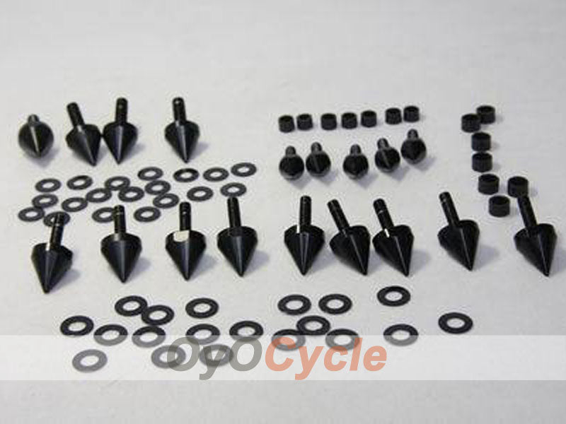 Tornillos de carenado para Kawasaki Ninja ZX10R 04-05 - Negro #OYO87903356