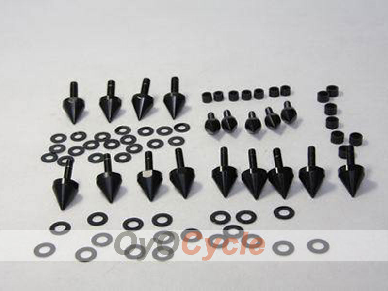 Tornillos de carenado para Kawasaki Ninja ZX10R 04-05 - Negro #OYO87903356