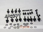Tornillos de carenado para Kawasaki Ninja ZX10R 04-05 - Negro #OYO87903356