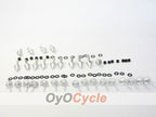 Tornillos de carenado para Suzuki GSX R600 01-03 - Plata #OYO87903364