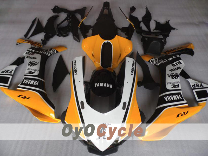 Kit de carenado por inyección para YZF-R1 15-19 - Amarillo, blanco, negro - Otros #OYO87914633 Imagen principal del producto