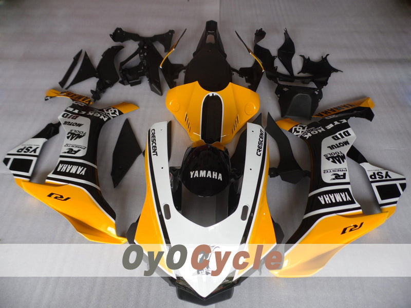 Kit de carenado de inyección para YZF-R1 15-19 - Amarillo, blanco, negro - Otros #OYO87914644 Imagen principal del producto