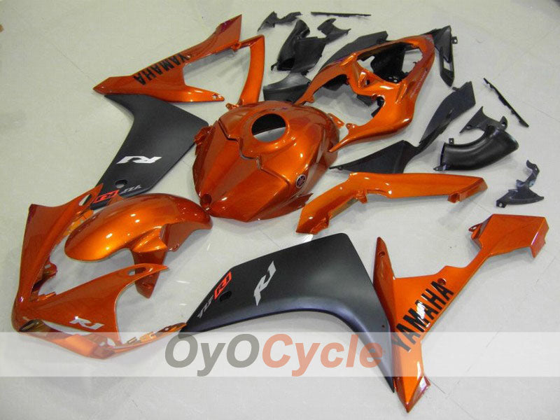 Kit de carenado por inyección para YZF-R1 07-08 - Naranja, Negro, Mate - Estilo de fábrica #OYO87900879 Imagen principal del producto