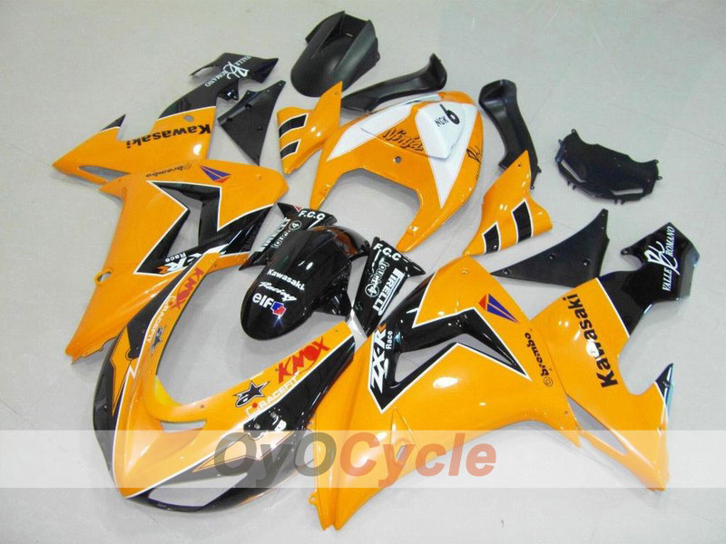 Kit de carenado de inyección para NINJA ZX-10R 06-07 - Naranja, Negro - Estilo de fábrica #OYO87901593 Imagen principal del producto