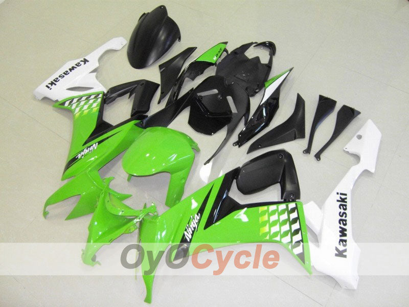Kit de carenado por inyección para NINJA ZX-10R 08-10 - Verde, Negro - Estilo de fábrica #OYO87901647 Imagen principal del producto