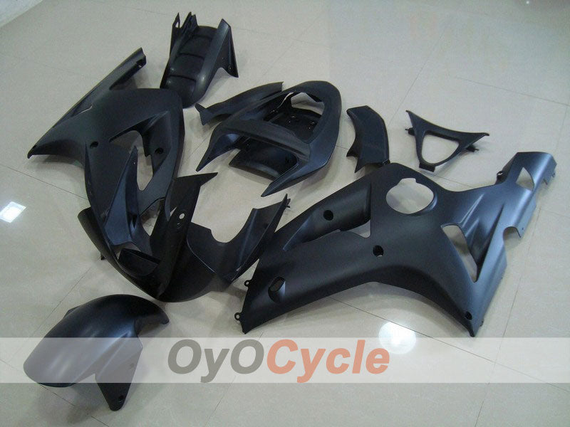 Kit de carenado por inyección para NINJA ZX-6R 03-04 - Negro, mate - Estilo de fábrica #OYO87901760 Imagen principal del producto