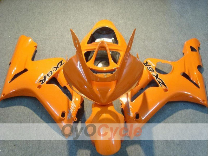 Kit de carenado por inyección para NINJA ZX-6R 03-04 - Naranja - Estilo de fábrica #OYO87901787