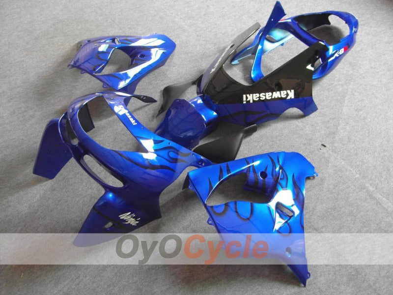 Kit de carenado para NINJA ZX-9R 98-99 - Azul, Negro - Llama #OYO87903013 Imagen principal del producto