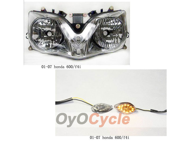 Lente de intermitente LED para Honda 2001-2007 CBR600F4i #OYO87903831