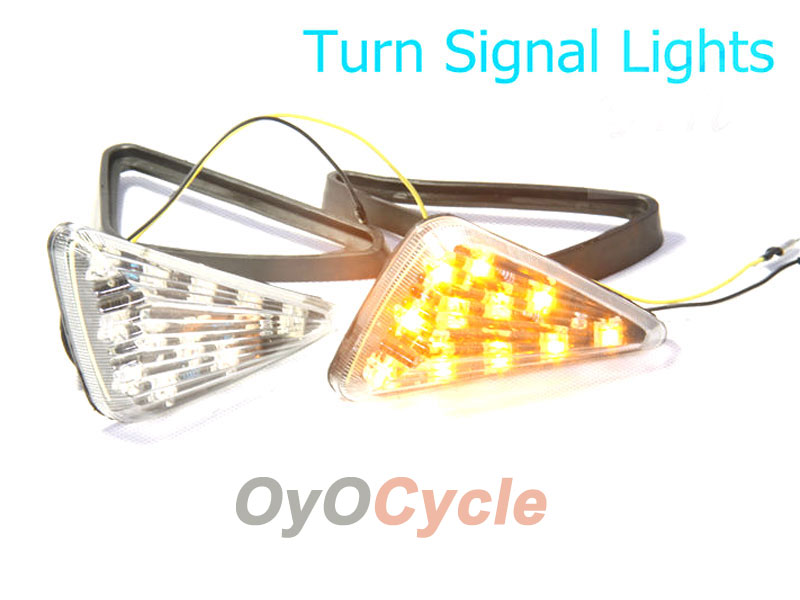 Lente de LED para direccionales de Honda 2000-2001 CBR900RR 929 #OYO87903844 Imagen secundaria del producto
