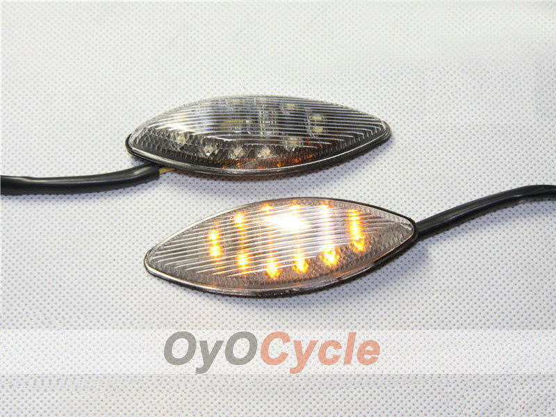 Lente de intermitente LED para Kawasaki 2006-2007 NINJA ZX-14R #OYO87903857